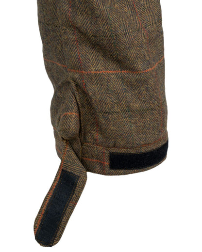 Brown Coloured Jack Pyke Mens Tweed Breeks on white background 