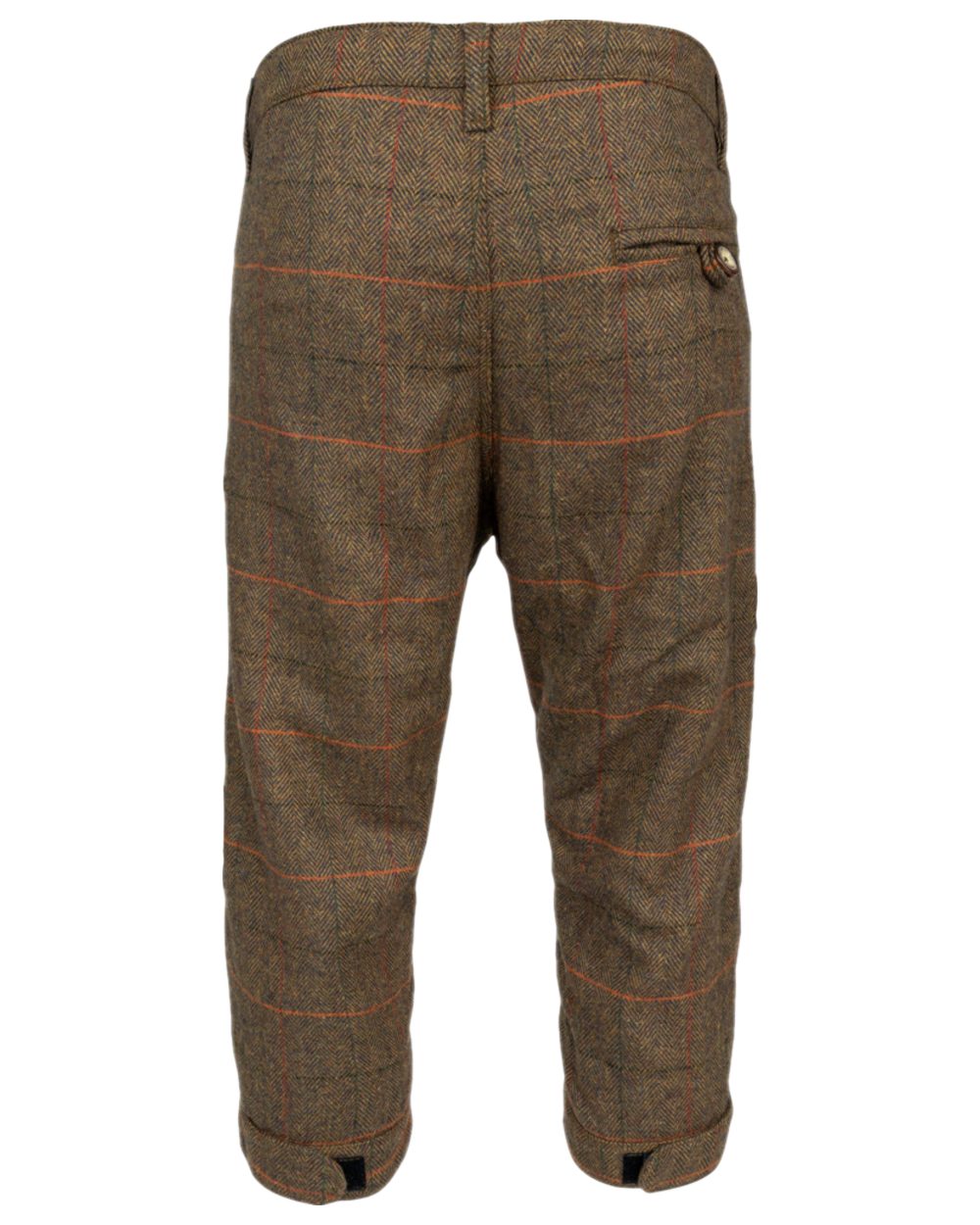 Brown Coloured Jack Pyke Mens Tweed Breeks on white background 