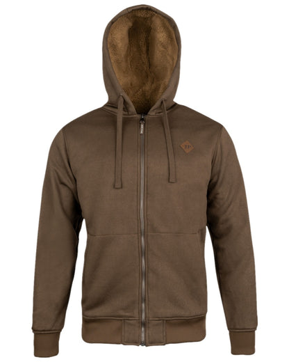 Coyote Coloured Jack Pyke Mens Yakka Hoodie on white background 