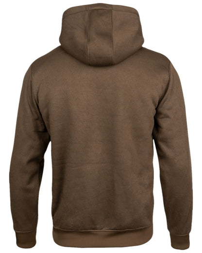 Coyote Coloured Jack Pyke Mens Yakka Hoodie on white background 