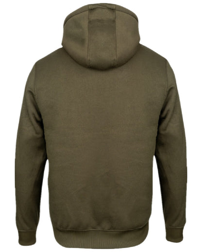 Green Coloured Jack Pyke Mens Yakka Hoodie on white background 