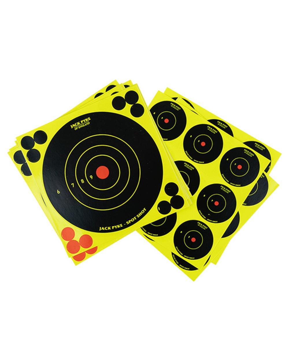 Jack Pyke Mixed Spot Shot Targets on white background