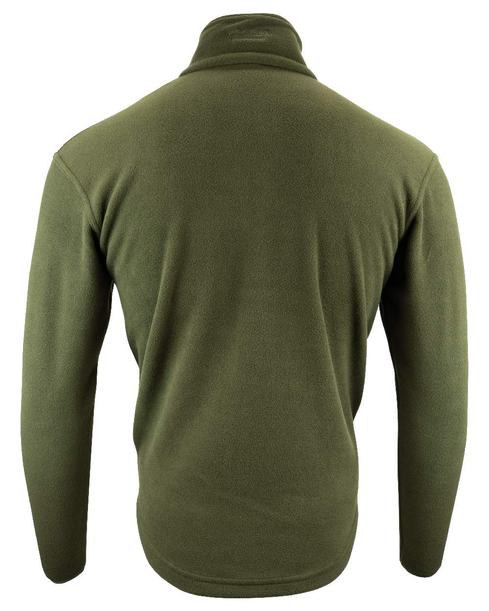 Green coloured Jack Pyke Pheasant Motif Fleece Pullover on white background 