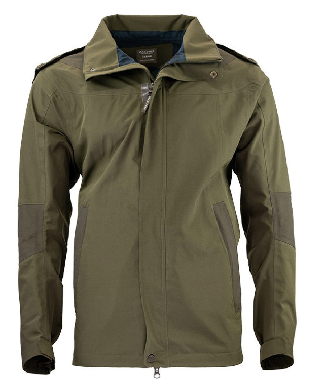 Green coloured Jack Pyke Pro-Lite Hunters Jacket on white background 