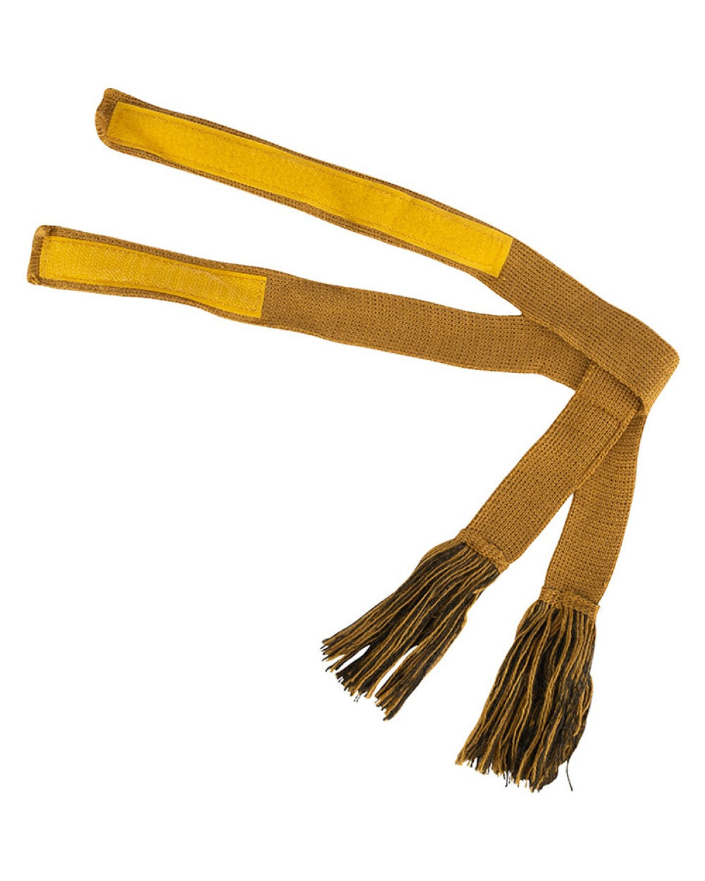 Gold coloured Jack Pyke Quickfit Garters on white background 