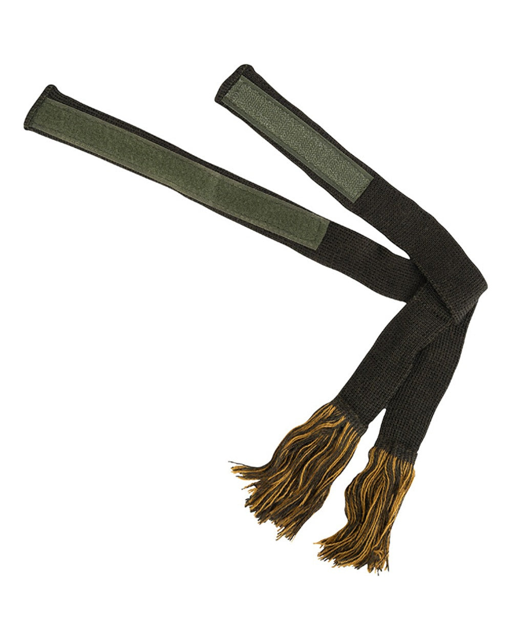 Green coloured Jack Pyke Quickfit Garters on white background 