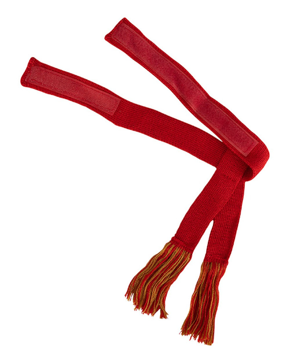 Red coloured Jack Pyke Quickfit Garters on white background 
