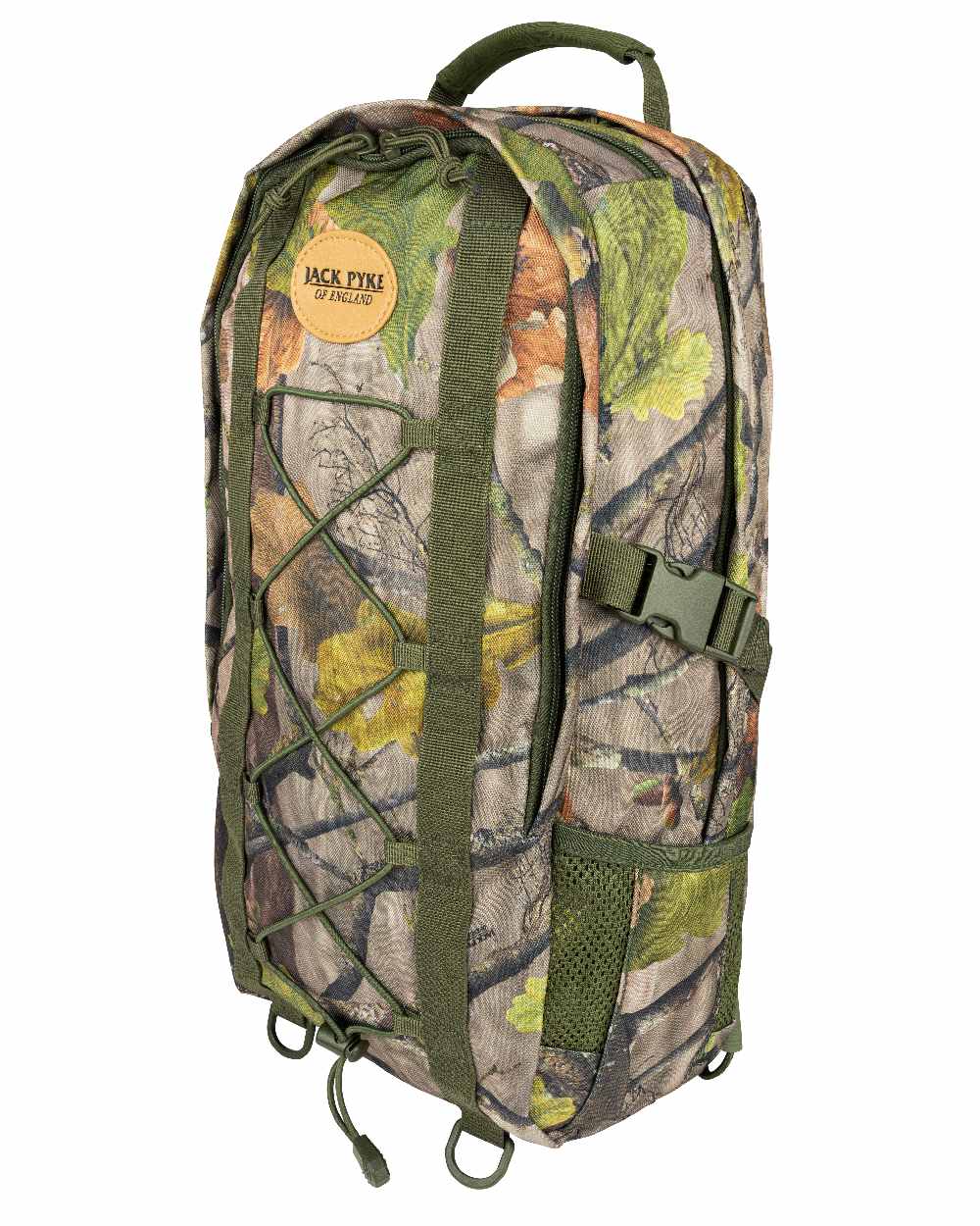EVO coloured Jack Pyke Rifle Rucksack on white background 