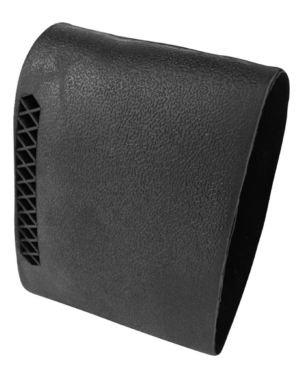 Black coloured Jack Pyke Shock Absorbing Rubber Recoil Pad on white background 