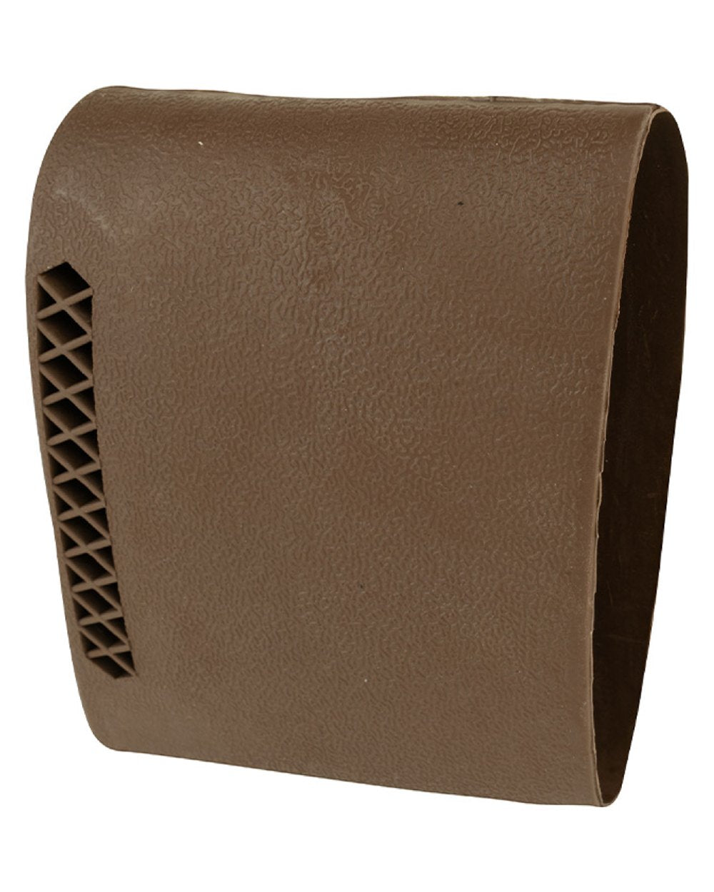 Brown coloured Jack Pyke Shock Absorbing Rubber Recoil Pad on white background 