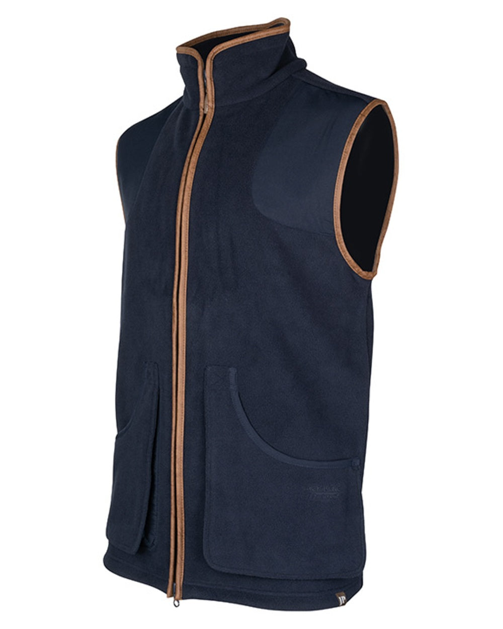 Navy Jack Pyke Shooters Gilet on white background 