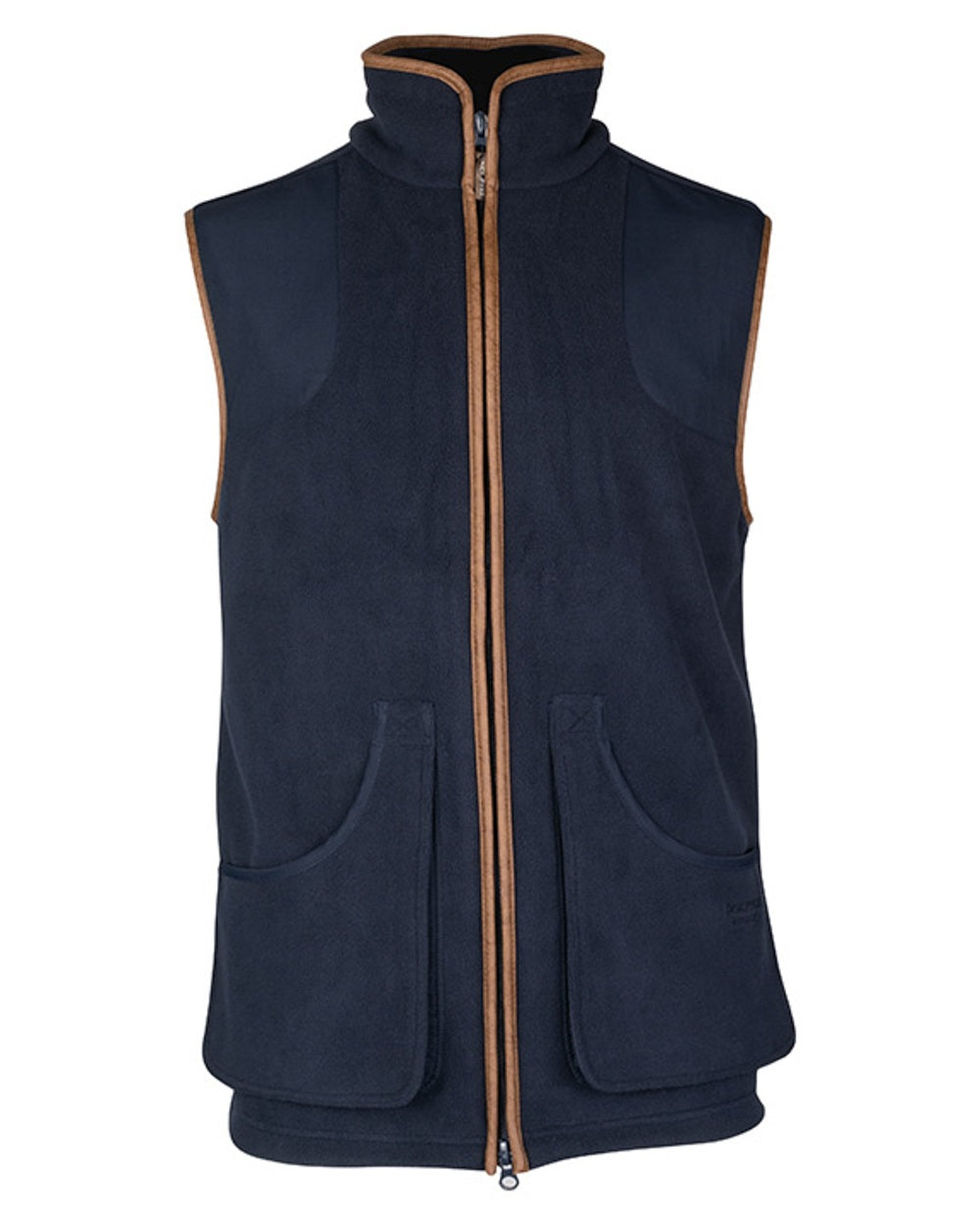 Navy Jack Pyke Shooters Gilet on white background 