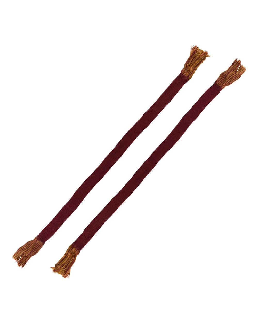 Burgundy coloured Jack Pyke Shooting Sock Garters on white background 