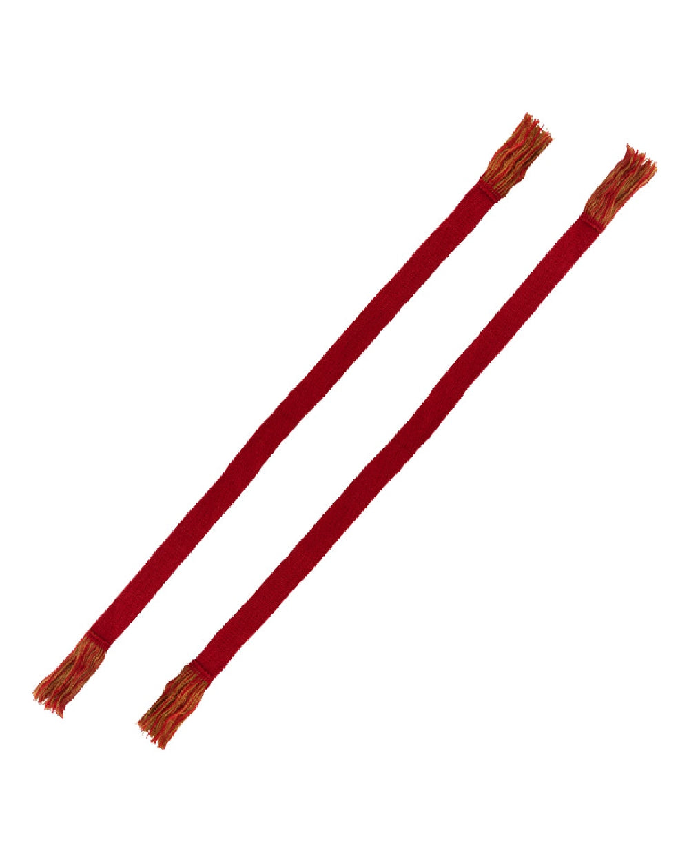 Red coloured Jack Pyke Shooting Sock Garters on white background 