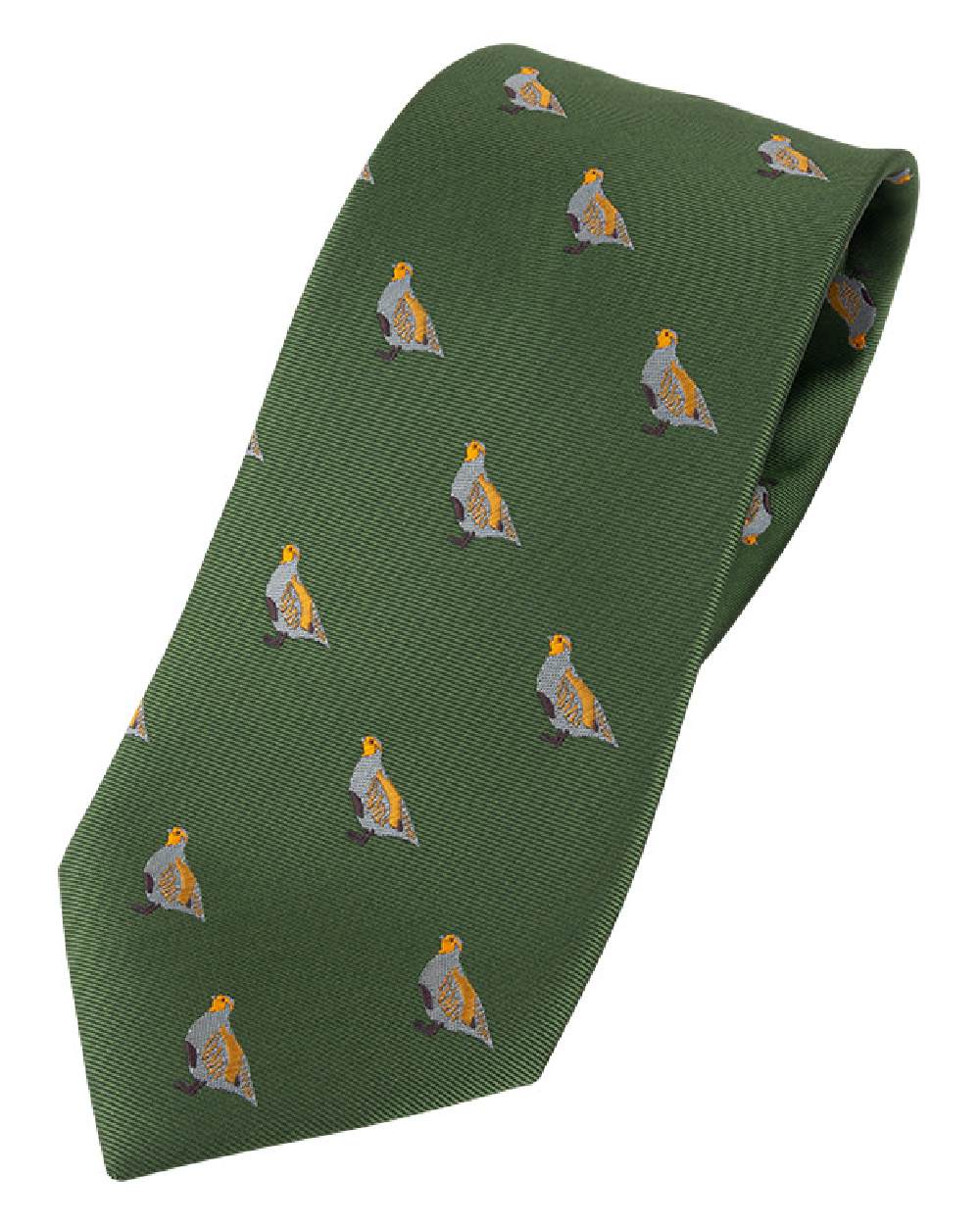Green coloured Jack Pyke Shooting Tie Partridge on white background 