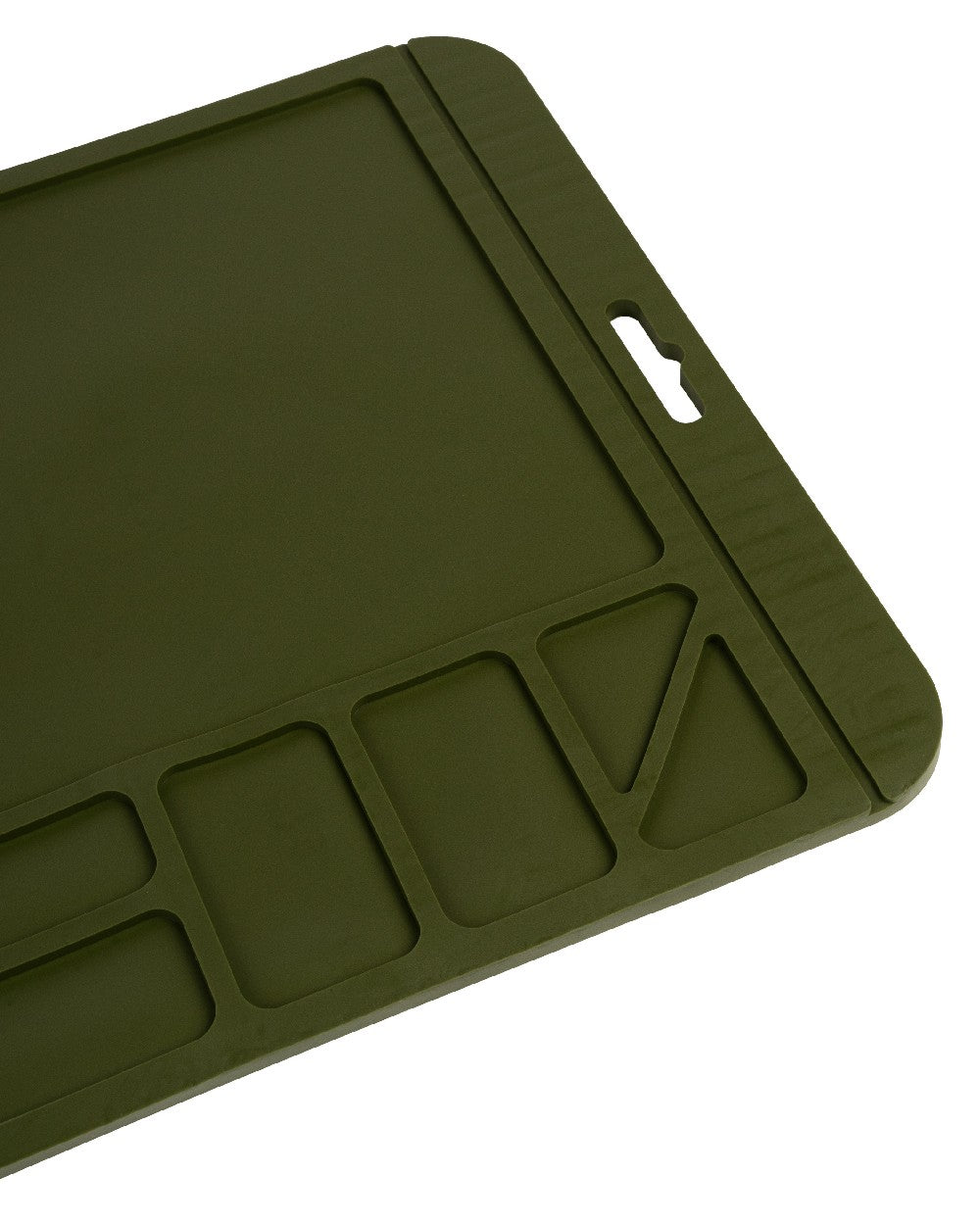 Green coloured Jack Pyke Silicone Gun Maintenance Mat on white background 