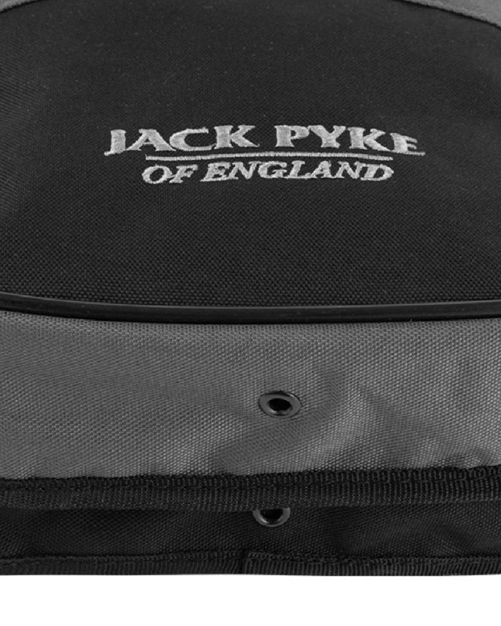 Black coloured Jack Pyke Sporting Cartridge Pouch on white background 