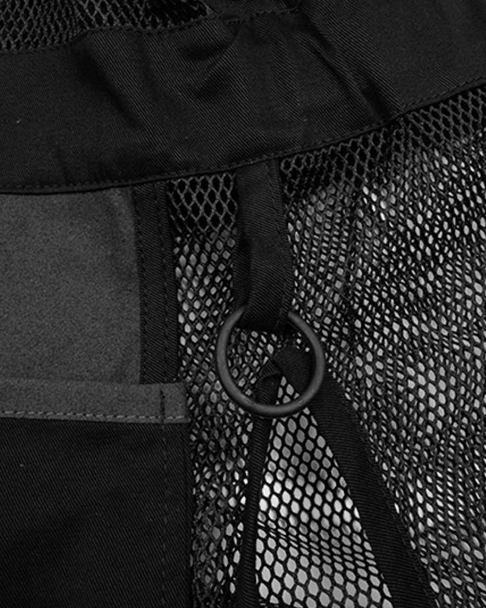 Black coloured Jack Pyke Sporting Skeet Vest on white background 