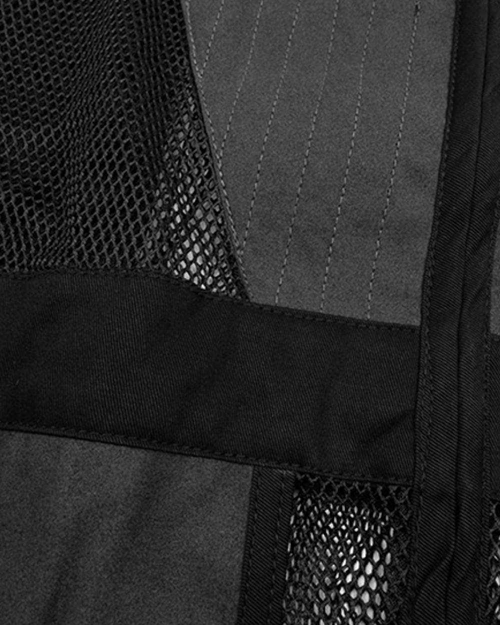 Black coloured Jack Pyke Sporting Skeet Vest on white background 