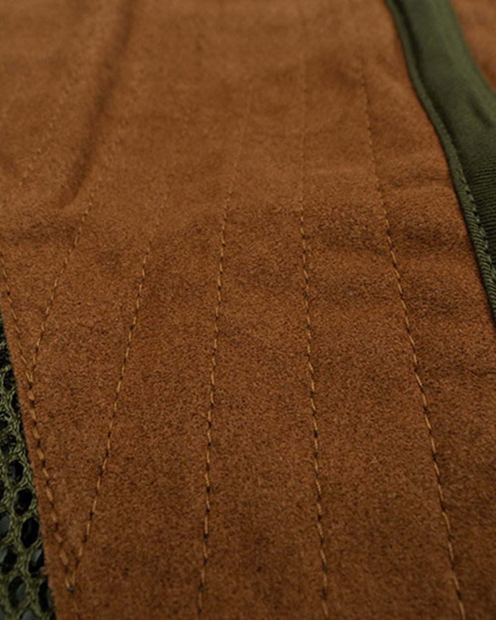 Green coloured Jack Pyke Sporting Skeet Vest on white background 
