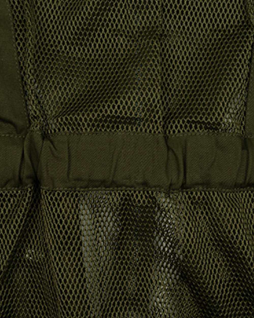Green coloured Jack Pyke Sporting Skeet Vest on white background 