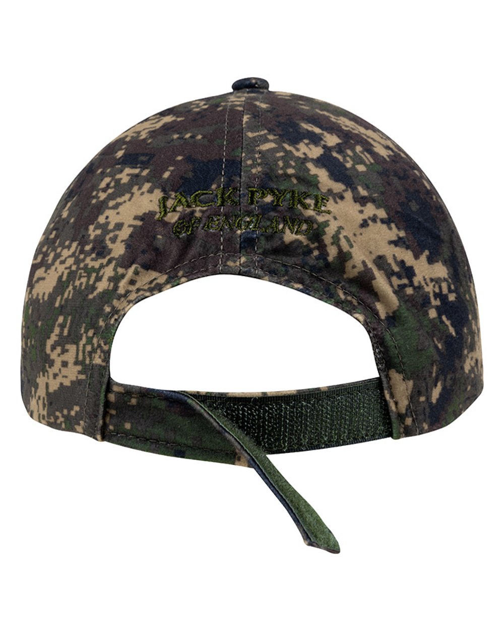 Digicam coloured Jack Pyke Stealth Baseball Hat on white background 