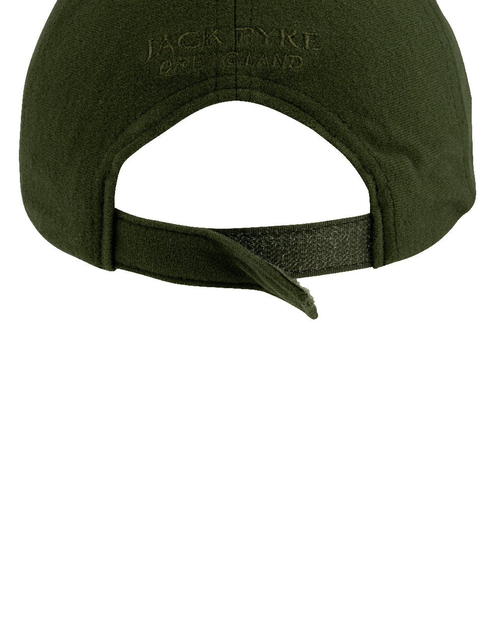 Green coloured Jack Pyke Stealth Baseball Hat on white background 