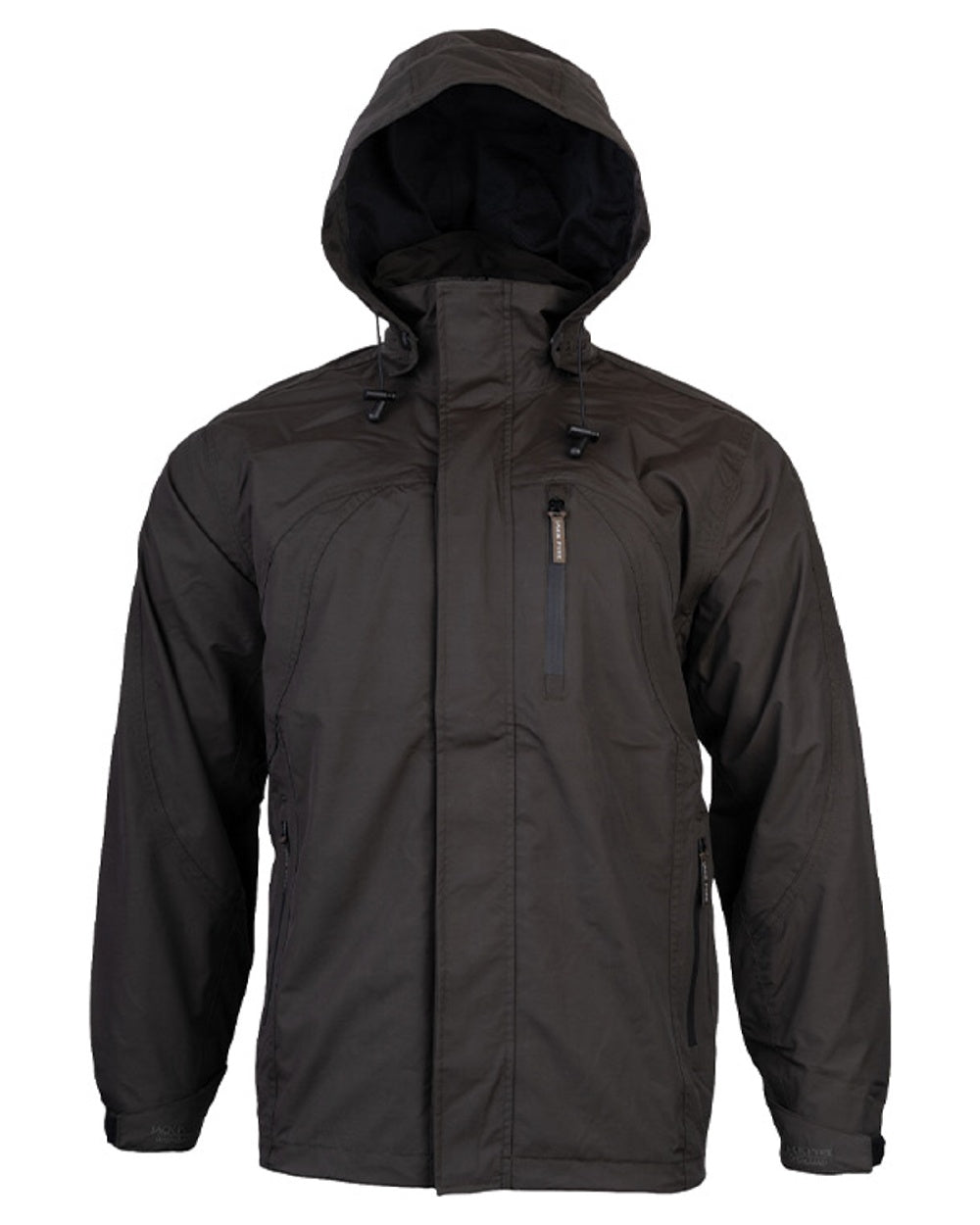 Hunter Green coloured Jack Pyke Technical Featherlite Jacket on white background 