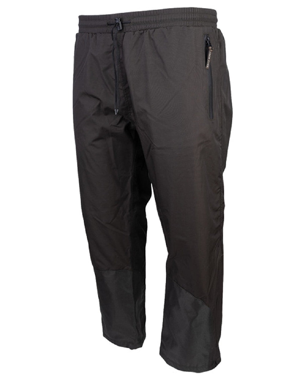 Hunters Green coloured Jack Pyke Technical Featherlite Trousers on white background 