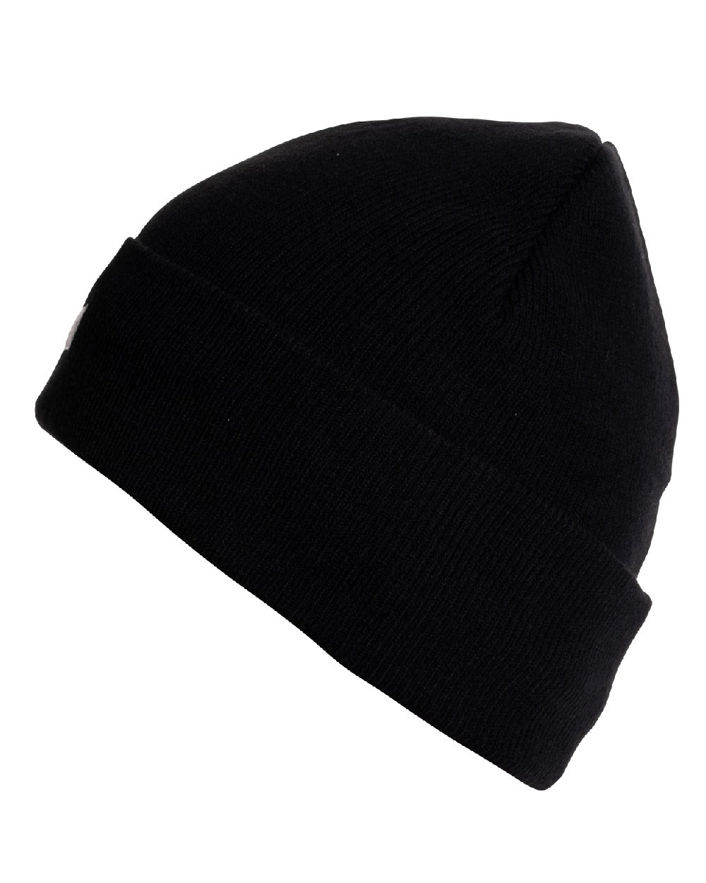 Black coloured Jack Pyke Thinsulate Bob Hat on white background 