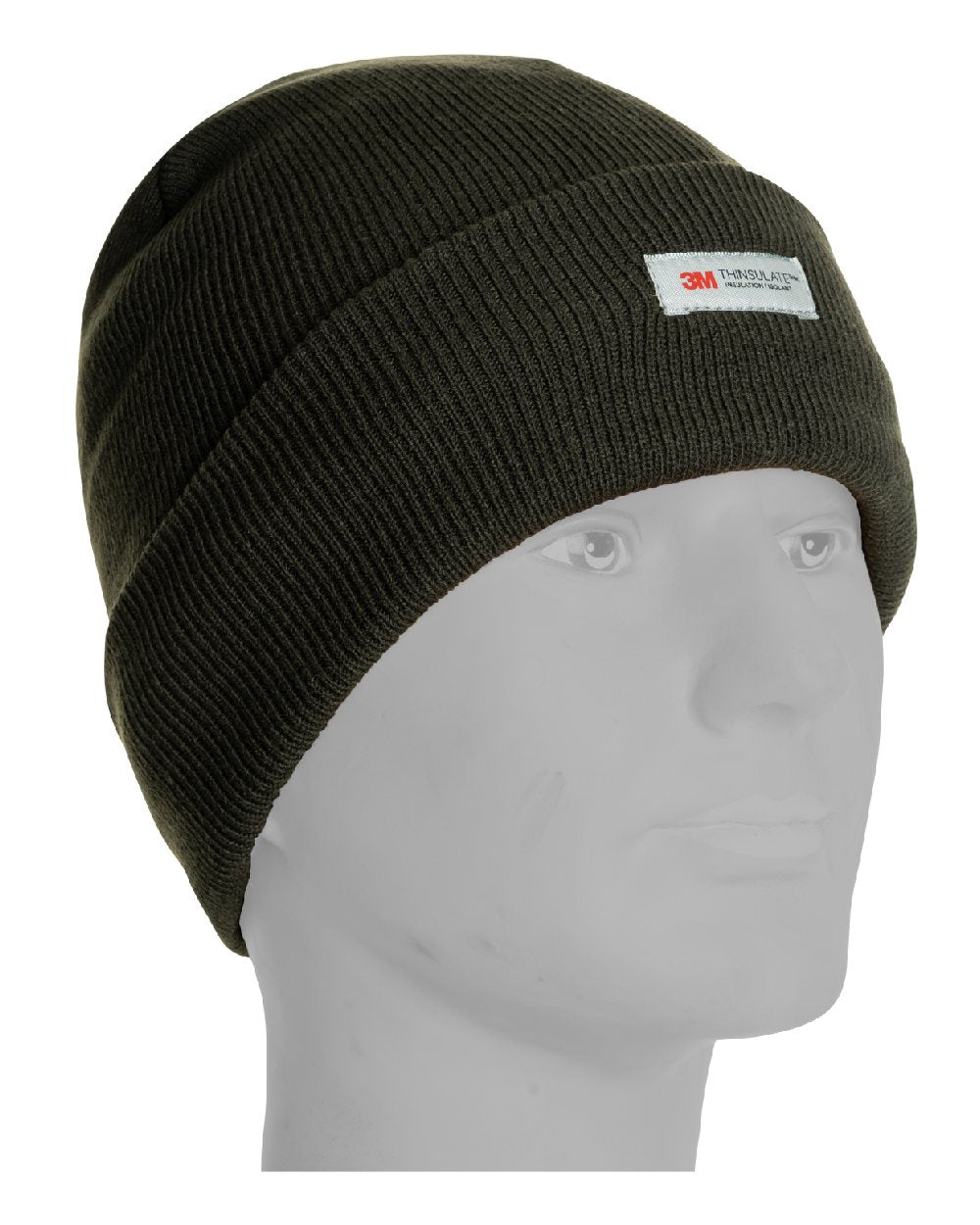 Green coloured Jack Pyke Thinsulate Bob Hat on white background 