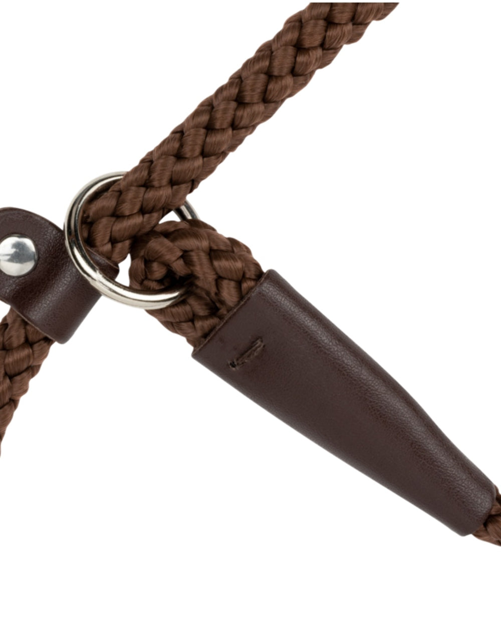 Brown Coloured Jack Pyke Traditional Dog Slip Lead on white background 