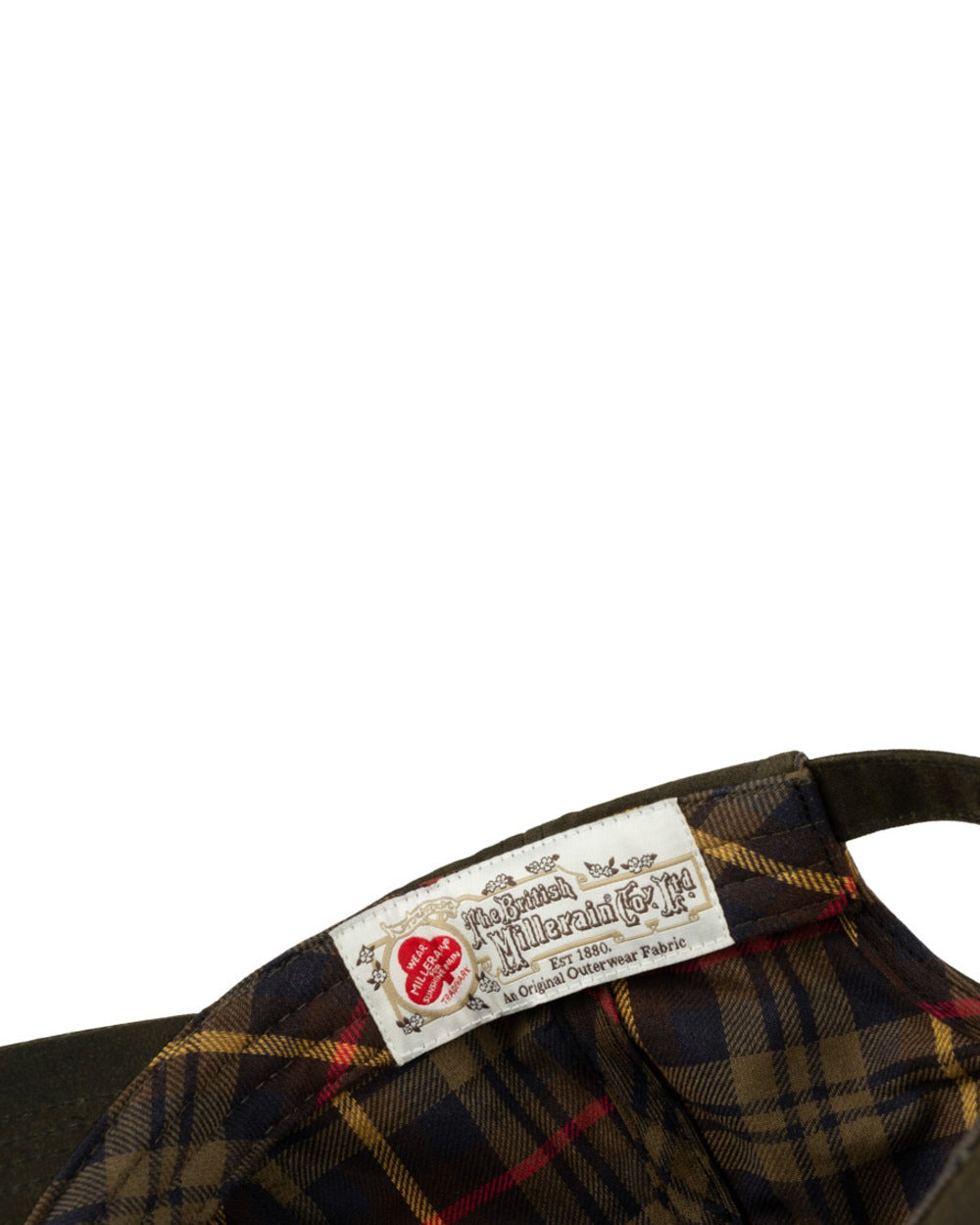 Green coloured Jack Pyke Wax Baseball Cap on white background 