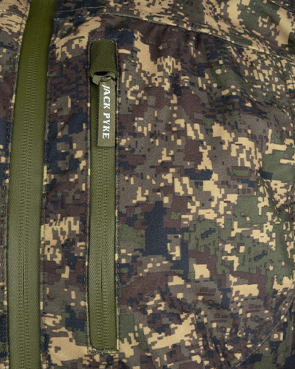 Digicam coloured Jack Pyke Weardale Field Jacket on white background 