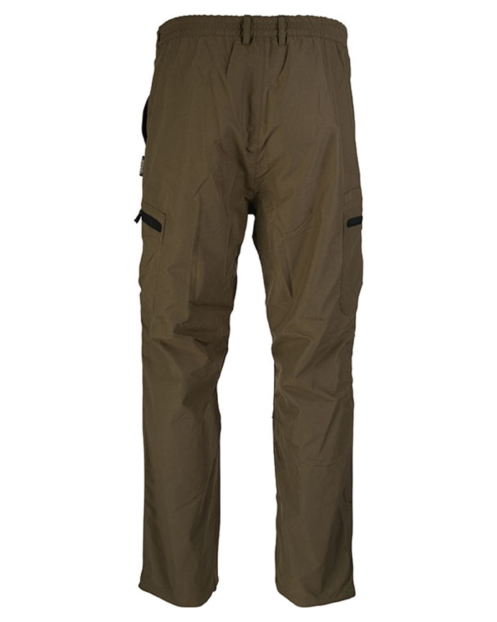 Green coloured Jack Pyke Weardale Hunting Trousers on white background 