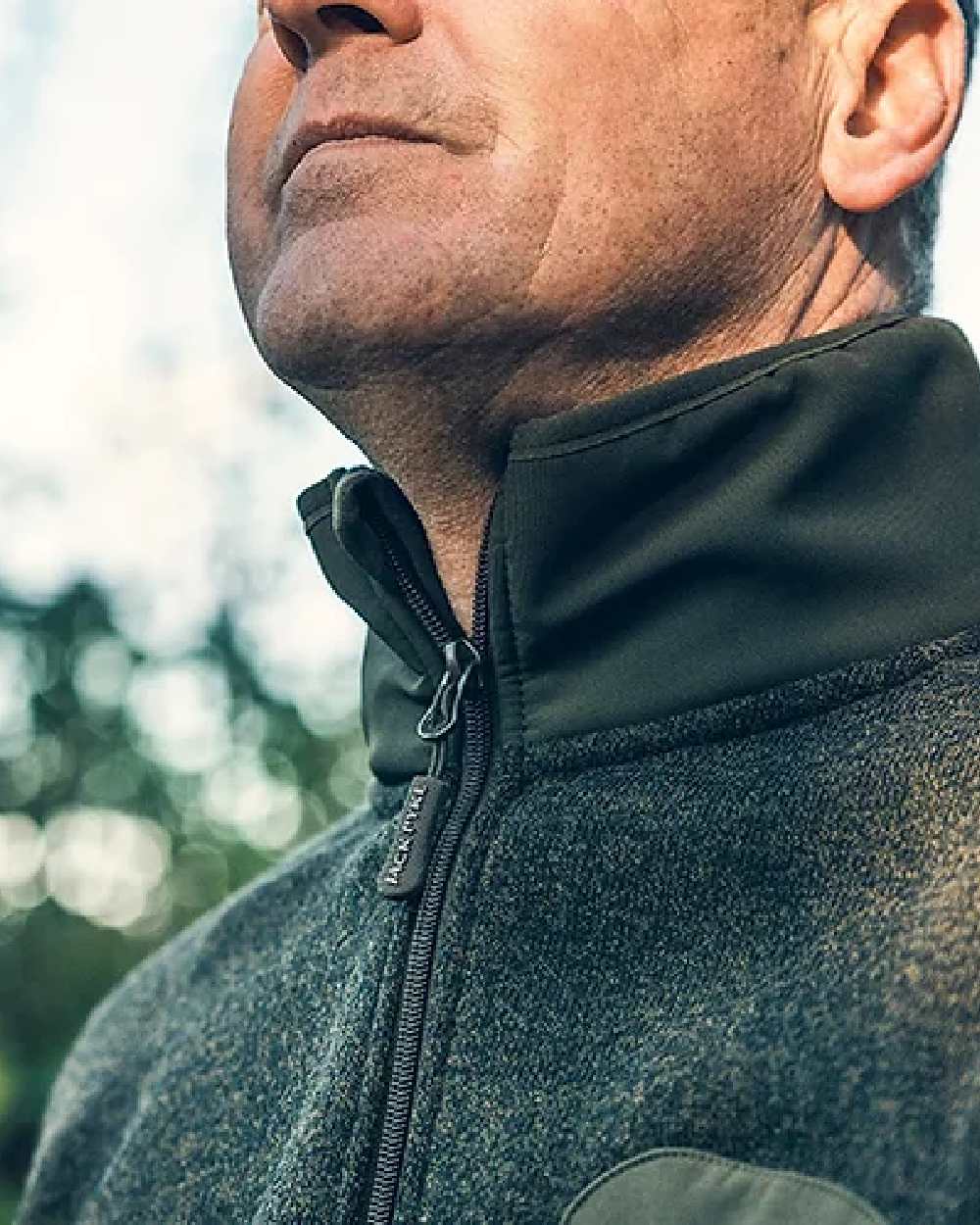 Jack Pyke Weardale Knitted Jacket Green Small - Main Image