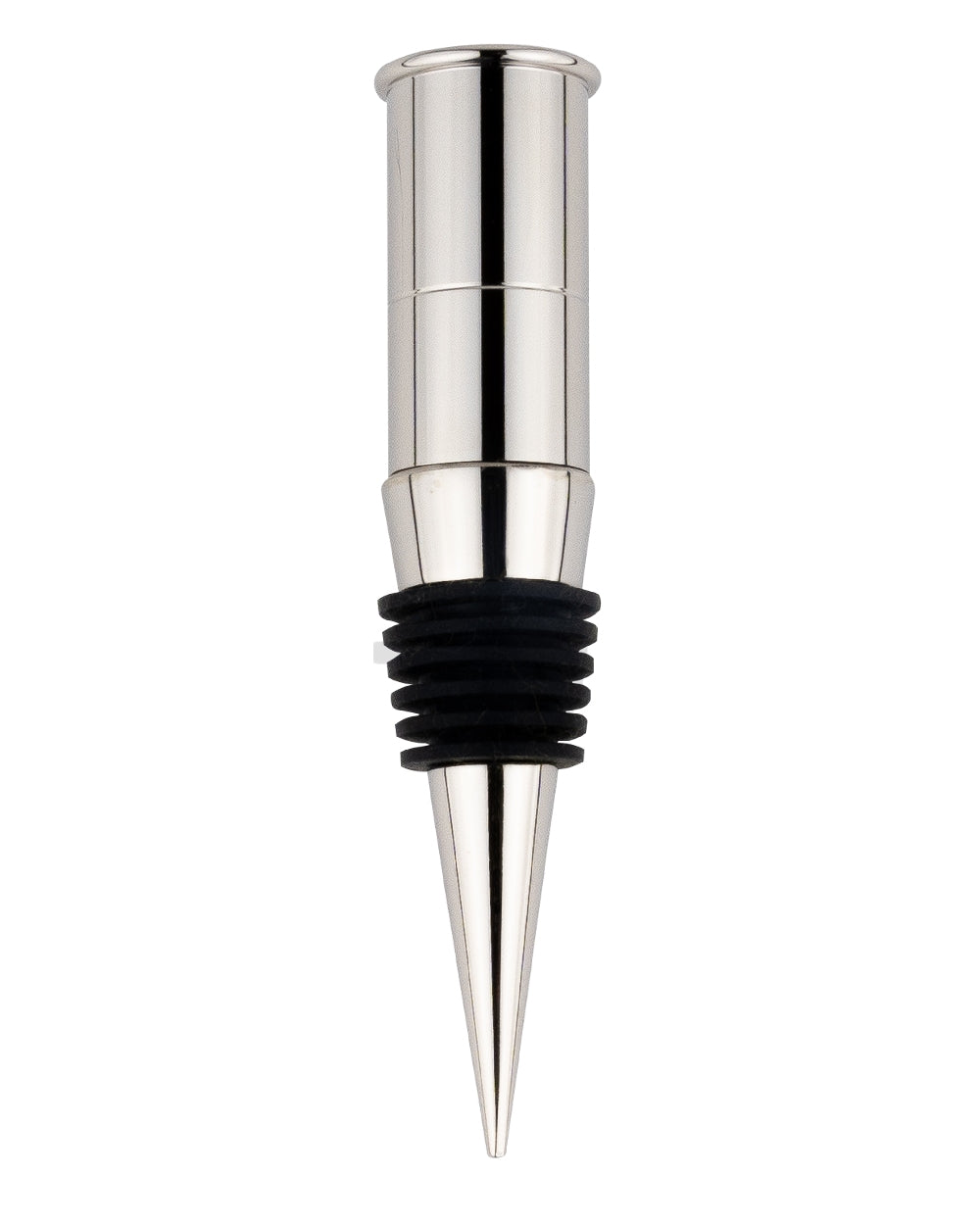 Cartridge styled Jack Pyke Wine Bottle Stopper on white background 