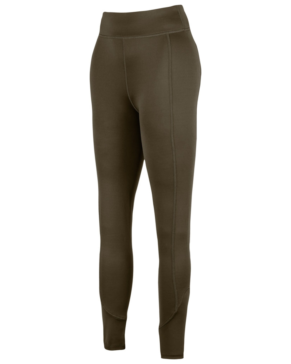 Brown coloured Jack Pyke Womens Leggings on white background 