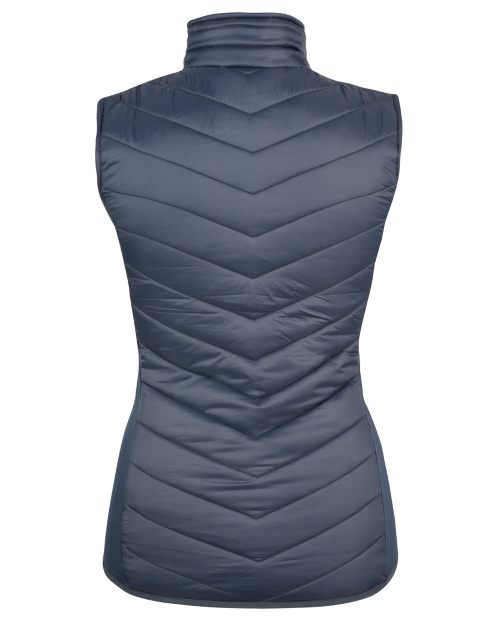Navy coloured Jack Pyke Womens Shires Gilet on white background 