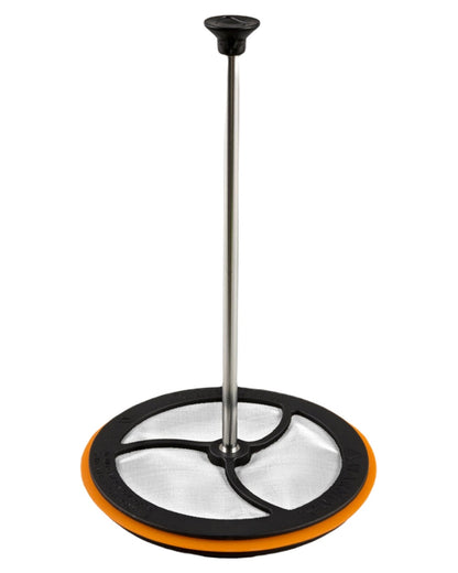 Carbon Coloured Jetboil Coffee Press on white background 