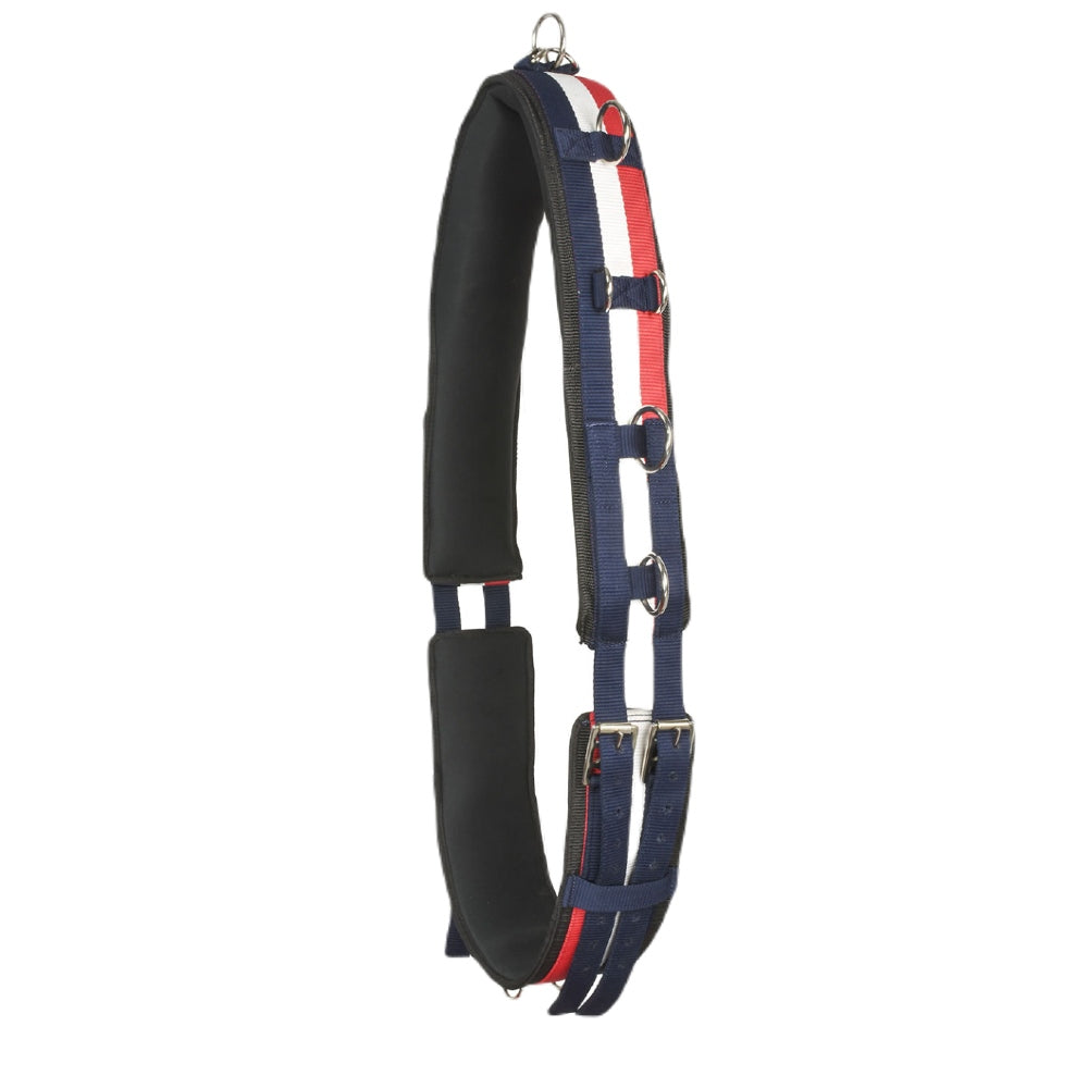 John Whitaker Training Lunge Roller In Red/White/Navy