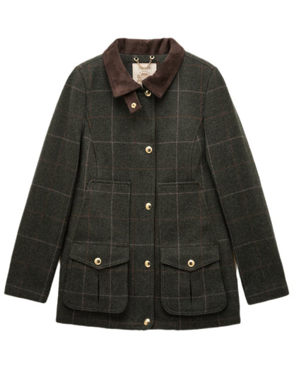 Grasmoor Tweed Coloured Joules Fieldcoat Tweed Jacket on white background 