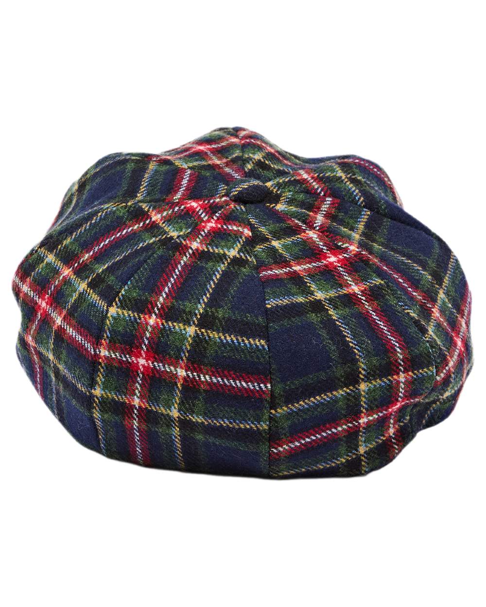 Navy Khaki Coloured Joules Womens Elvaston Baker Boy Hat on white background 