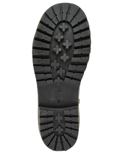 Black Coloured Joules Womens Oakfield Short Neoprene Lined Wellies on white background 