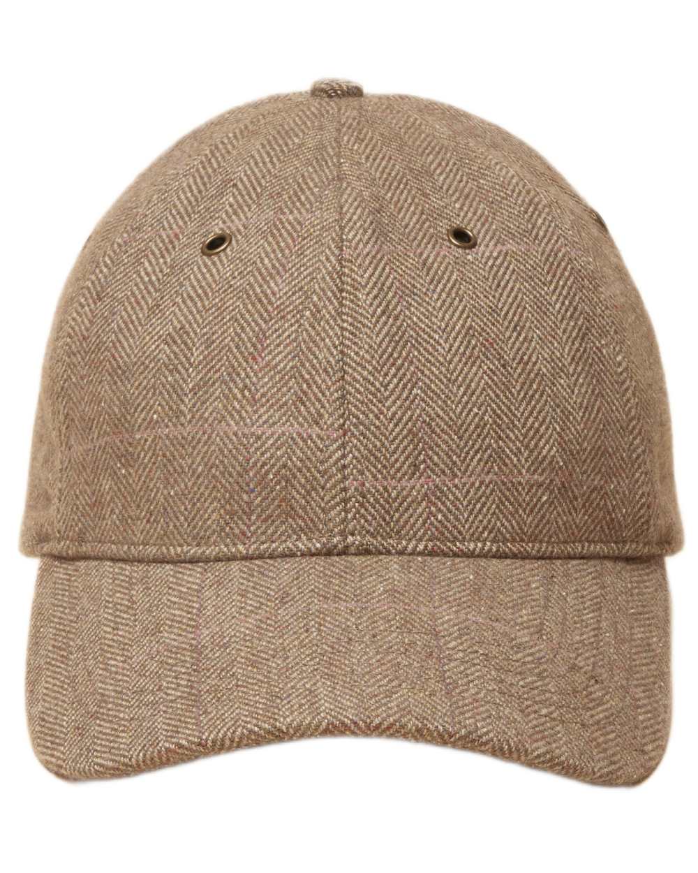 Neutral Tweed coloured Joules Womens Perry Cap on white background 