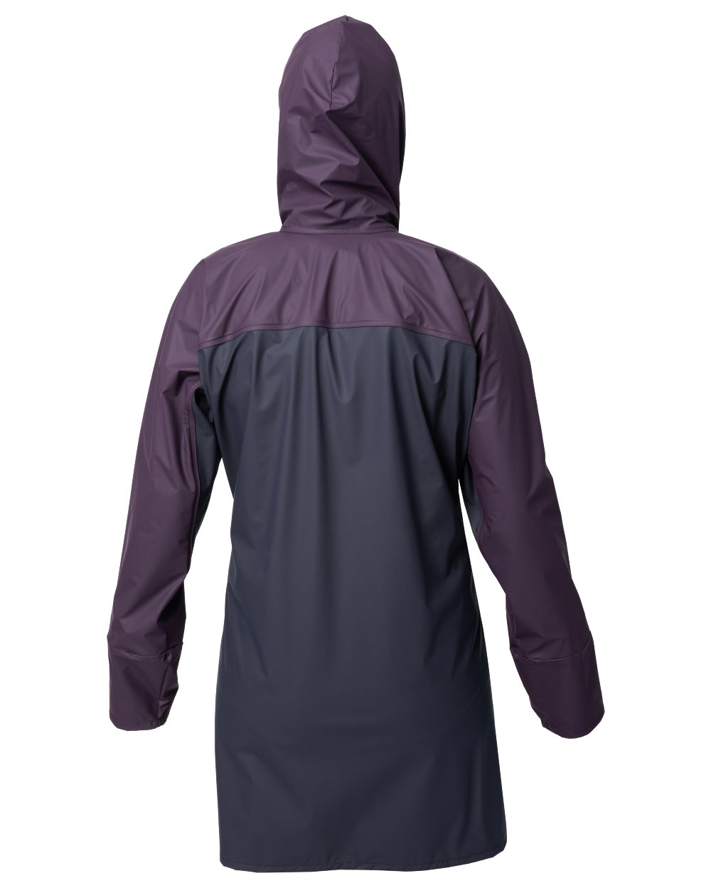 Navy coloured Kaiwaka Agtex Lady of the Land Parka on white background 