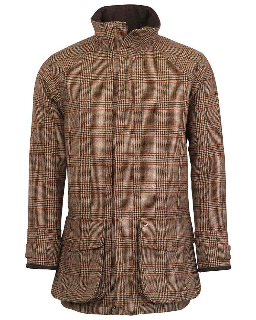 Cavendish Tweed coloured Laksen Cavendish Tweed Fairfax Coat With CTX on white background 