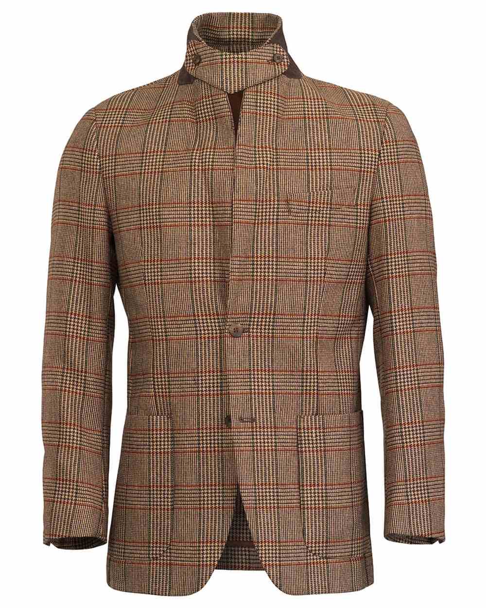 Cavendish Tweed coloured Laksen Cavendish Tweed Game Sports Jacket on white background 