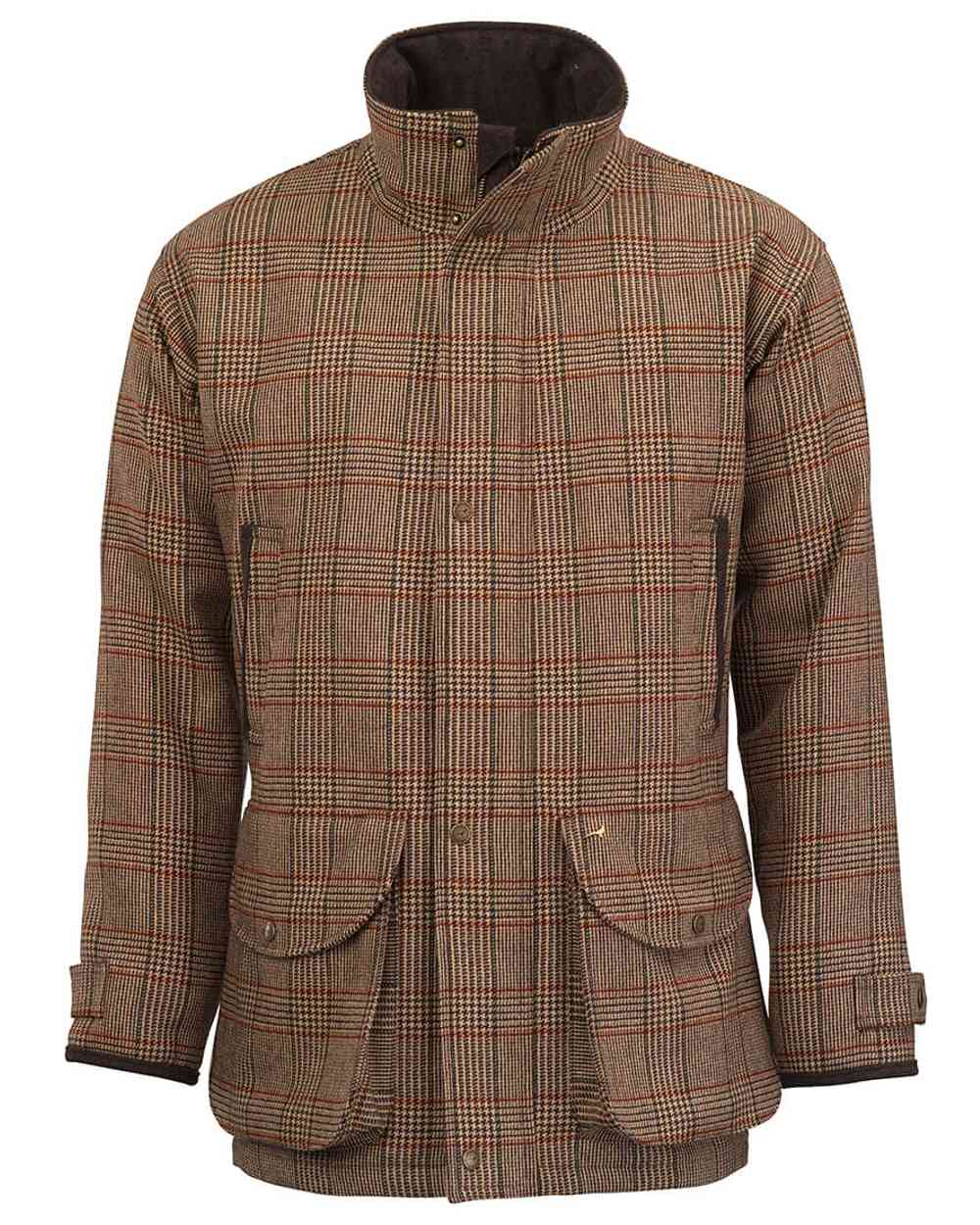 Cavendish Tweed coloured Laksen Cavendish Tweed Wingfield Coat With CTX on white background 