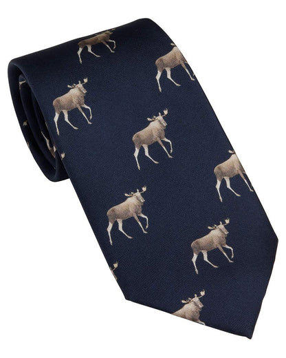 Old Navy coloured Laksen Elk Tie on white background 